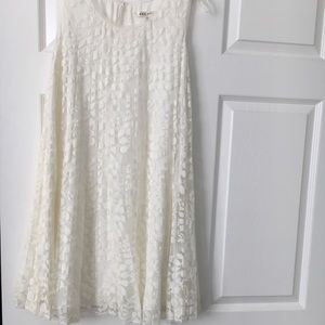 White lace dress